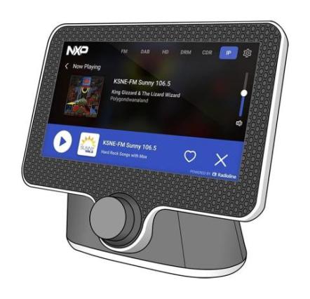 Radioline Unveils A Futuristic Car Application With NXP At CES 2020