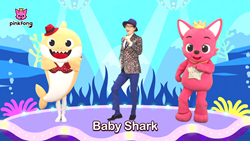 Pinkfong Releases A New Update Of "Baby Shark" With The Yellow-Suit Guy From "Gangnam Style"