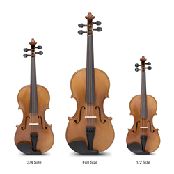 Yamaha Fractional Sized YVN Model 3 Violins Complete Award-winning Family