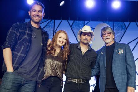 Brad Paisley Makes Surprise Appearance, Performs At Country Cares For St. Jude Kids