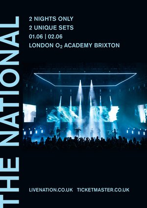 The National Announces Two Shows For Summer 2020 At The O2 Academy Brixton