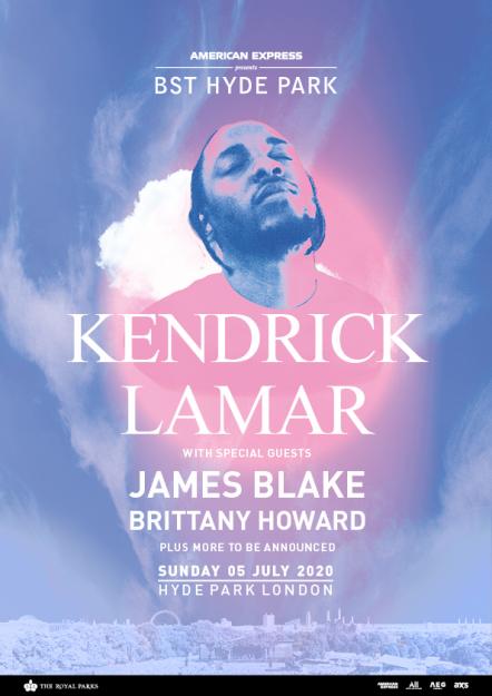 Kendrick Lamar Announced To Headline BST Hyde Park