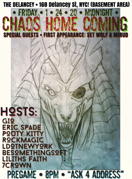 Jason Chaos Returns From Egypt For "Chaos Home Coming" On January 24, 2020