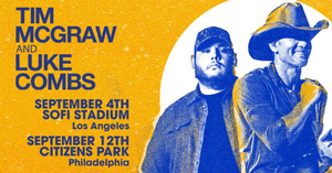 Tim McGraw Announces Stadium Shows With Luke Combs!