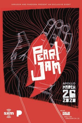 Pearl Jam Plays The Apollo Theater For First Time Exclusively For SiriusXM On March 26