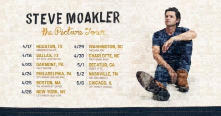 Steve Moakler Announces The Picture Tour