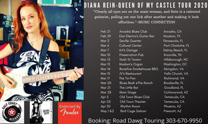 Guitarist Diana Rein 2020 'Queen Of My Castle' Tour Comes To Arcadia Blues Club