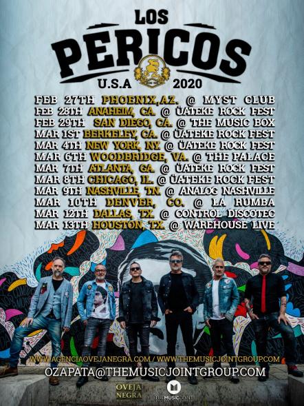 The Mythical Argentine Band Los Pericos To Kick Off Their North American Tour