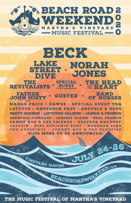 Beck, Norah Jones, Revivalists And Lake Street Dive To Headline Beach Road Weekend Music Festival
