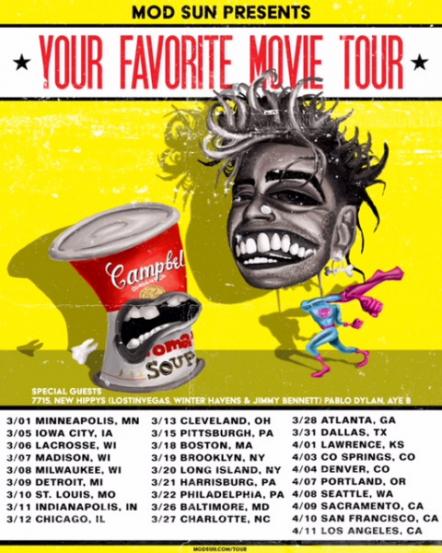 Rapper Aye B Announcement Of New Single "Nobody" And Tour Opening For Mod Sun