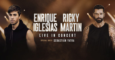 Global Superstars Enrique Iglesias & Ricky Martin Announce First Ever Co-Headlining Arena Tour In North America