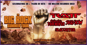 The Big Rock Summer Tour To Feature Ratt, Cinderella's Tom Keifer, Skid Row & Slaughter