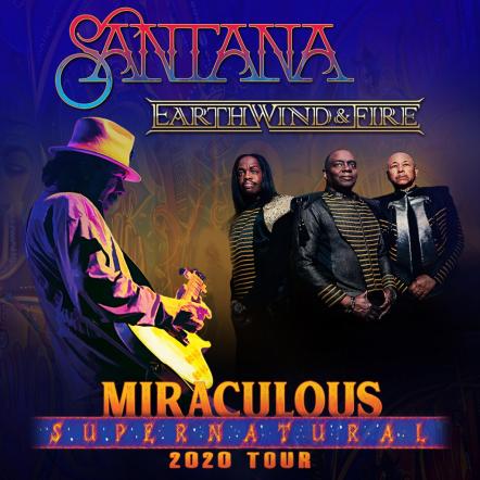 Earth, Wind, & Fire Announces Joint Tour With Carlos Santana!