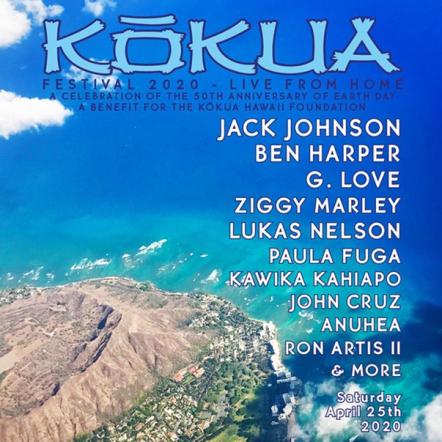 Jack Johnson Announces Kokua Festival 2020 - Live From Home On April 25