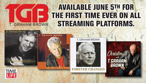 T. Graham Brown Partners With Time Lifefor Digital Re-Issue Of Four Classic Albums