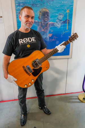 Kurt Cobain's MTV Unplugged Guitar Sells For World Record $6 Million!