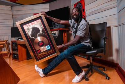 The Jamaican Dancehall Pioneer Buju Banton Celebrates His Birthday With Fans Around The World And Recieves A Special Riaa Gold Album For His 1995 Seminal Album 'Til Shiloh