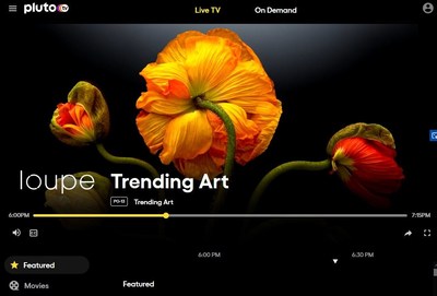Loupe And Pluto TV Launch Non-Traditional Channel That Pairs Art & Music