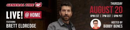 General Tire Live! @ Home Featuring Brett Eldredge With Host Bobby Bones