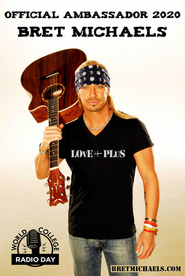 Bret Michaels Named Official Ambassador For 10th Annual World College Radio Day