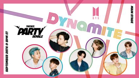 Fortnite's Party Royale To Host The World Premiere For BTS' "Dynamite" Choreography Version Music Video!