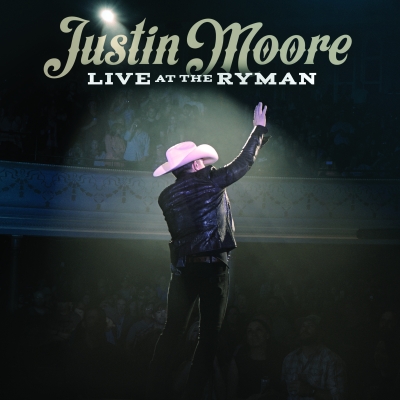 Justin Moore Releases 17-Track 'Live At The Ryman' Available Now