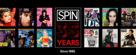 SPIN  Honors 35th Anniversary With Special 35-day Editorial Celebration