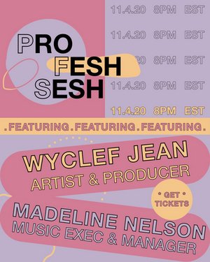 Quadio Taps Music Icon Wyclef Jean For 'Profesh Sesh'