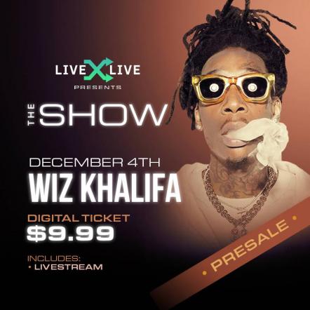 'LiveXLive Presents The Show' Debuting With Grammy Nominee Wiz Khalifa!