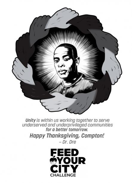 Dr. Dre And Feed Your City Challenge Team Up To Feed The City Of Compton