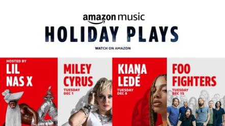 Miley Cyrus Kicks Off "Amazon Music Holiday Plays": A Weekly Concert Experience Featuring Performances And Whimsical Pageantry On December 1