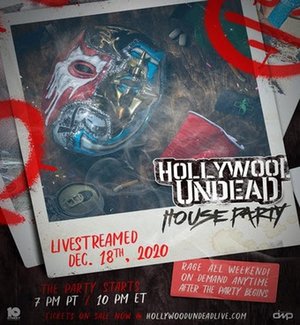 Hollywood Undead & Danny Wimmer Presents Announce 'The Hollywood Undead House Party'