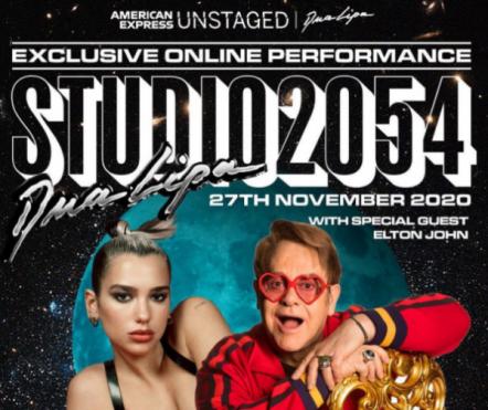 Elton John Announced As Very Special Guest To Join Dua Lipa At Studio 2054
