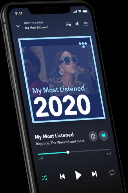 Tidal Releases 'My 2020 Rewind' For Members To Look Back At Their Year In Music