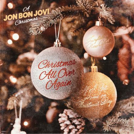 Jon Bon Jovi Releases 3 Holiday Tracks "A Jon Bon Jovi Christmas," Available Today
