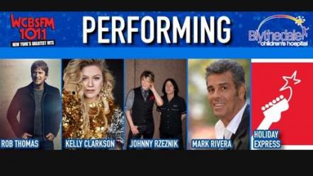 Kelly Clarkson, Rob Thomas, Johnny Rzeznik & More Join WCBS-FM's "Scott Shannon In The Morning With Patty Steele" Virtual Holiday Benefit For Blythedale Children's Hospital On December 18, 2020