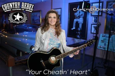 Cameron DuBois Sings "Your Cheatin' Heart" Live From The Hank Williams Museum In Montgomery, Alabama For Exclusive Country Rebel Video Premiere