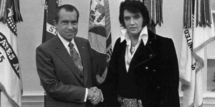 50 Years Ago, On December 21, The King Of Rock 'n' Roll Met The President Of The United States