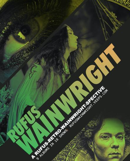 Rufus Wainwright "Rufus-Retro-Wainwright-Spective! 2021"