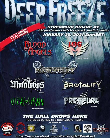 Metal Storm: The Deep Freeze Fest: Online Streaming Event - January 23rd