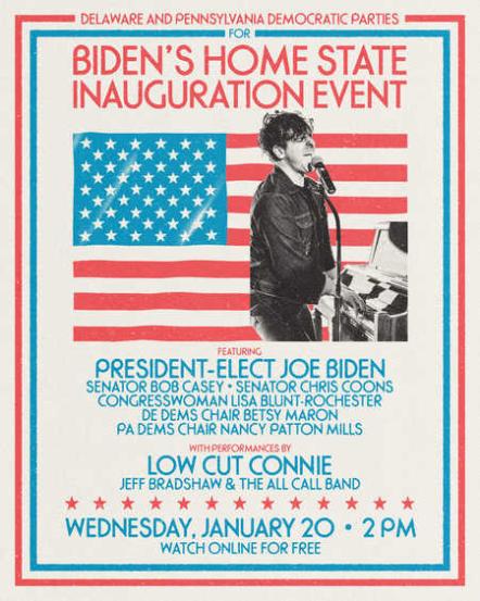 Low Cut Connie To Perform At President-elect Joe Biden's Official Home States Inauguration Celebration