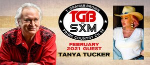 T. Graham Brown Welcomes Tanya Tucker As His Guest On February's Live Wire