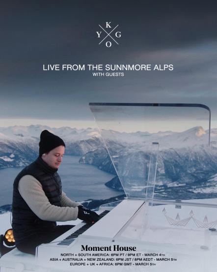 Kygo Announces One-Of-A-Kind Livestream Performance On Mountain Top In Norway