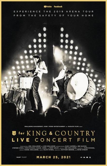 4x Grammy Winners For King & Country Announce The For King & Country Live Concert Film