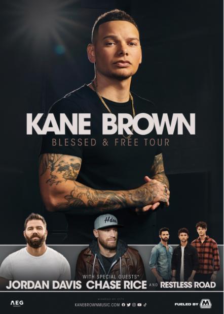 Kane Brown Announces 35 City North American Blessed & Free Tour