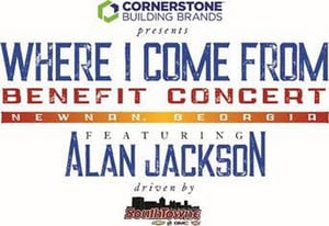 Alan Jackson Will Headline Special Hometown Concert Event