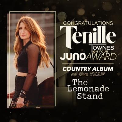 Tenille Townes Wins Country Album Of The Year At 2021 JUNO Awards