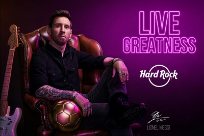Hard Rock Begins Year-Long 50th Anniversary Celebration By Announcing Partnership With Lionel Messi!
