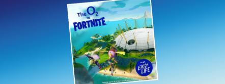 O2 And Universal Music UK Launch The World's First Real Life Supervenue In Fortnite Creative