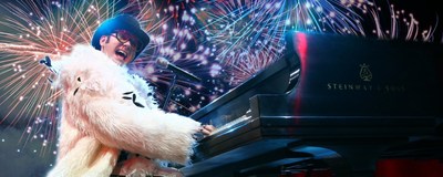 A Fun Fourth Of July With Fireworks And Live Rock: "Almost Elton John" With Pacific Symphony At Irvine's Fivepoint Amphitheatre, July 4